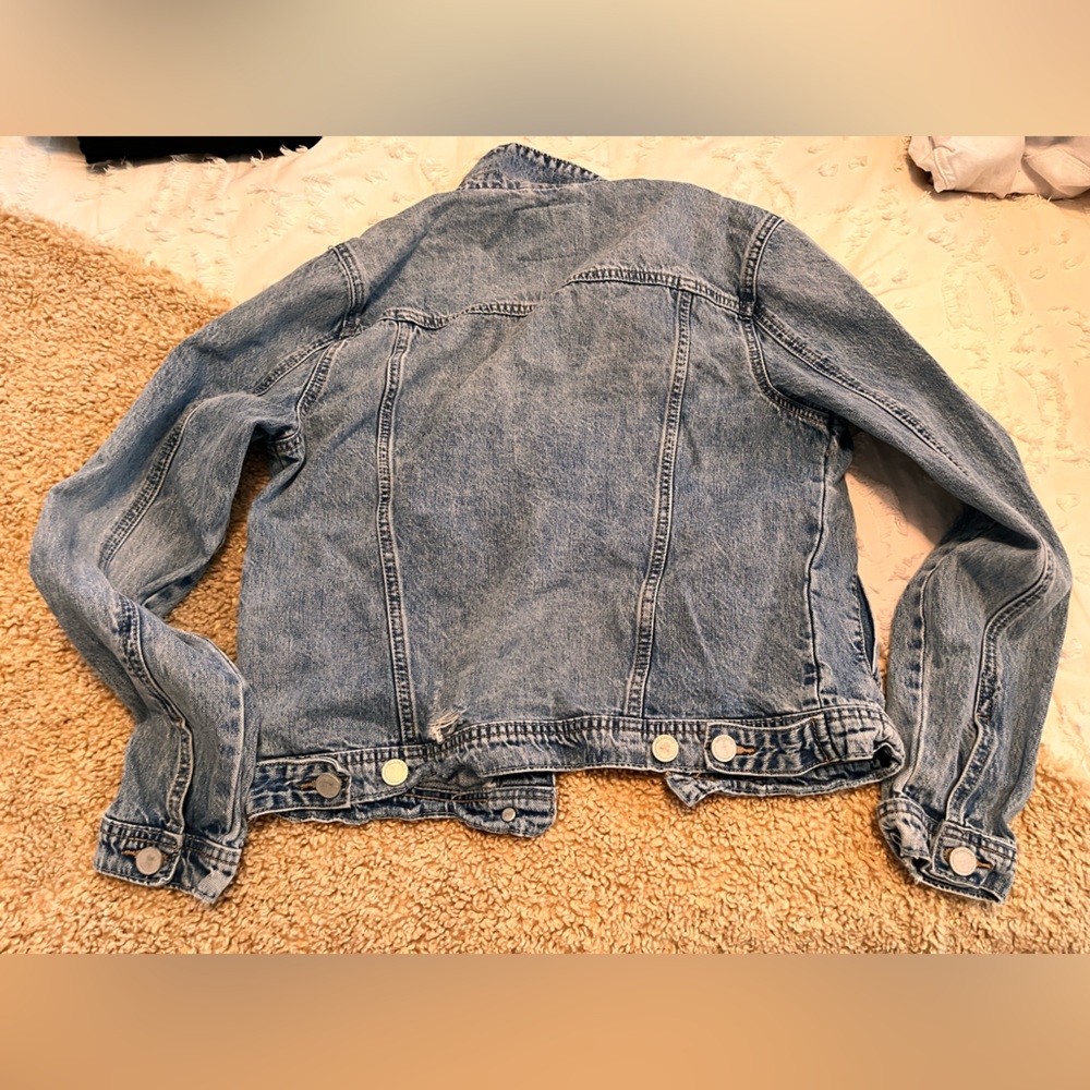 Heavy Duty Light Wash Jean Jacket